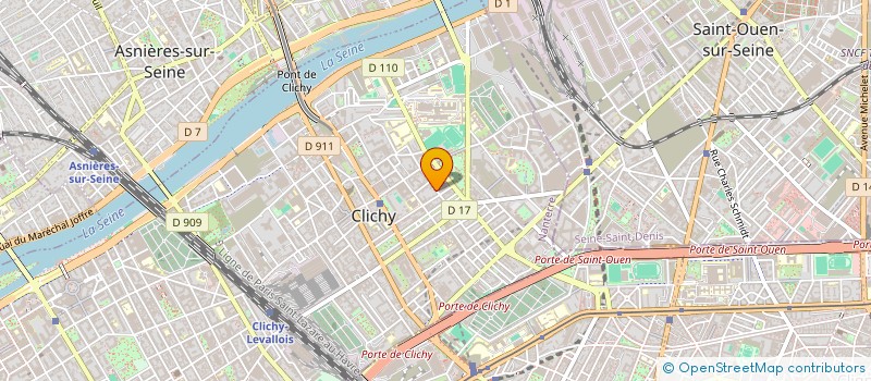 localisation de l'entreprise SOUND CONCEPT à CLICHY