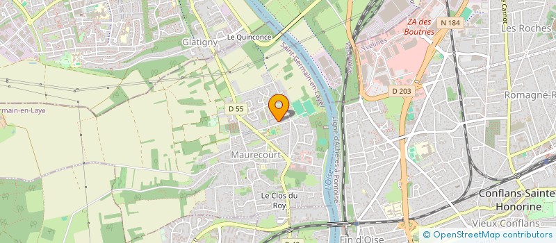 localisation de l'entreprise SOUND COOK  MAURECOURT