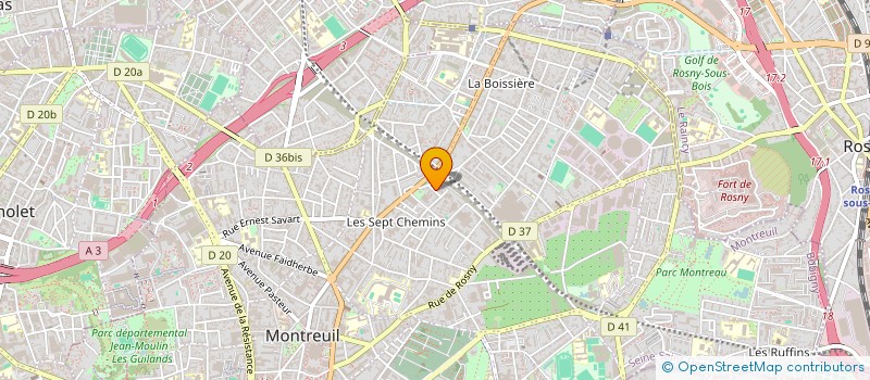 localisation de l'entreprise SOUND ENFORCERS à MONTREUIL