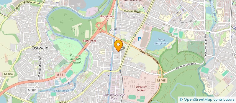 localisation de l'entreprise SOUND FORGE  ILLKIRCH-GRAFFENSTADEN