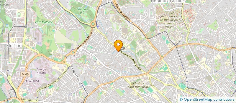 localisation de l'entreprise SOUND LIVE à MONTPELLIER