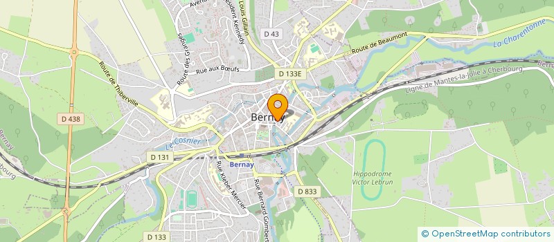 localisation de l'entreprise SOUND NATIONS  BERNAY