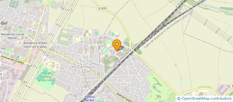 localisation de l'entreprise SOUND OF TECE à GONESSE