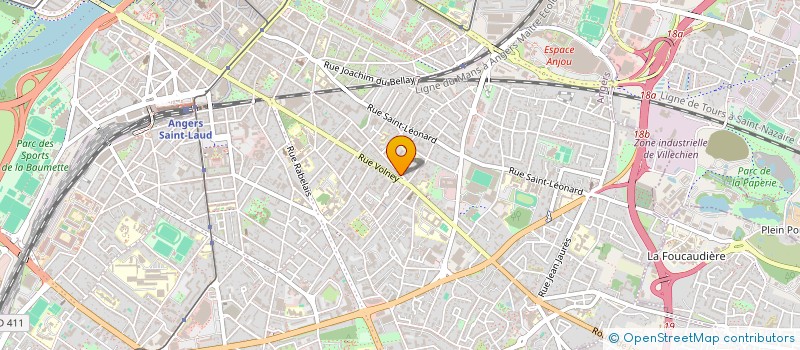 localisation de l'entreprise SOUND PATROL DEVELOPPEMENT CULTUREL  ANGERS