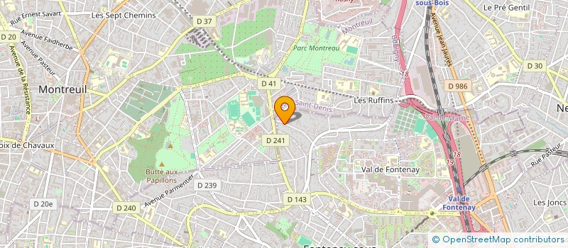 localisation de l'entreprise SOUND PIXEL LAB à FONTENAY-SOUS-BOIS