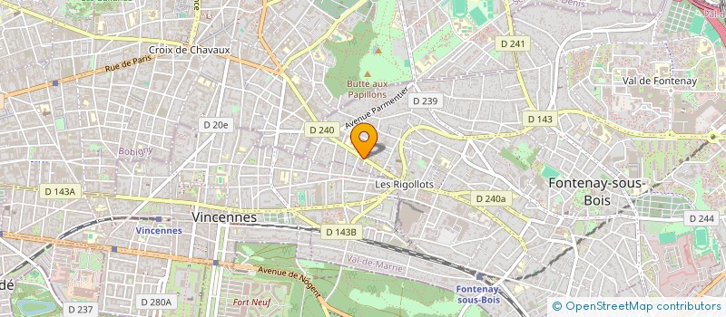 localisation de l'entreprise SOUND SPEED à FONTENAY-SOUS-BOIS