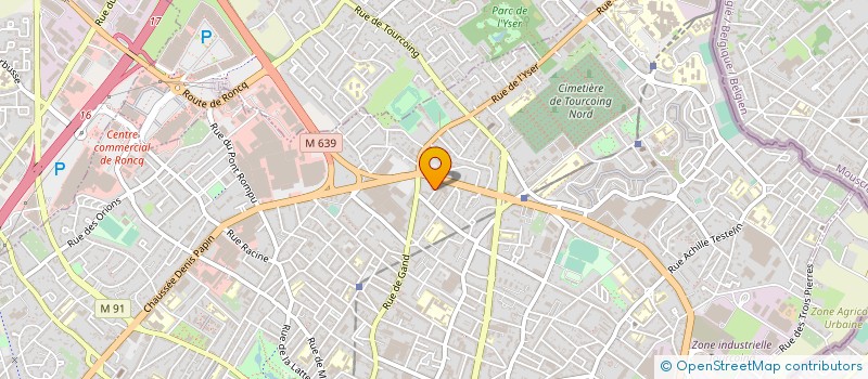 localisation de l'entreprise SOUND UP STUDIO  TOURCOING