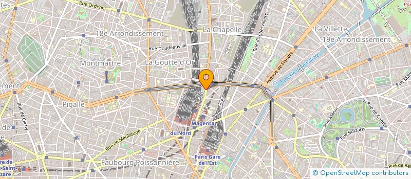 localisation de l'entreprise SOUNDAR TRAVELS à PARIS