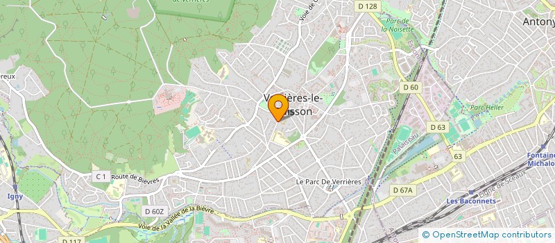 localisation de l'entreprise SOUNDARI à VERRIERES-LE-BUISSON