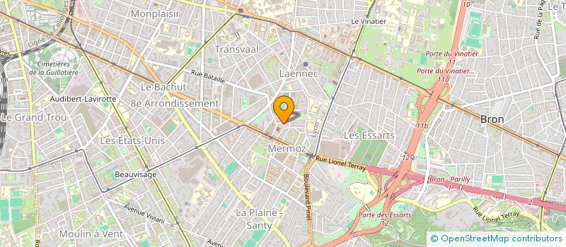 localisation de l'entreprise SOUNDCHECK  LYON