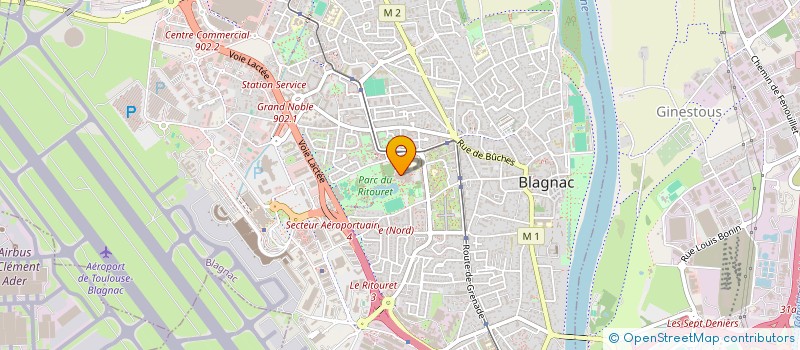 localisation de l'entreprise SOUNDFICTION  BLAGNAC