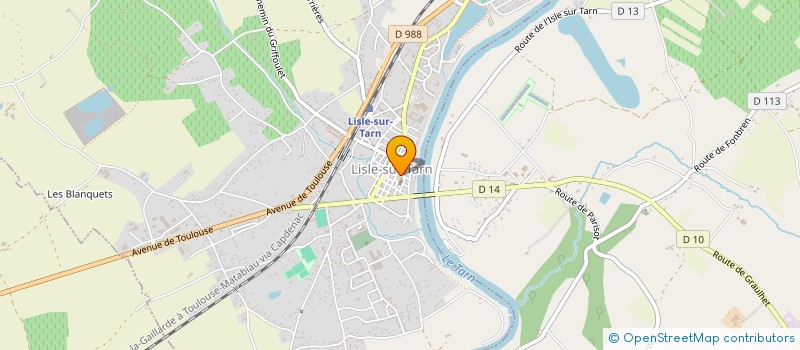 localisation de l'entreprise SOUNDNATION à LISLE-SUR-TARN