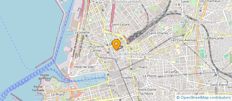 localisation de l'entreprise SOUNDOS à MARSEILLE