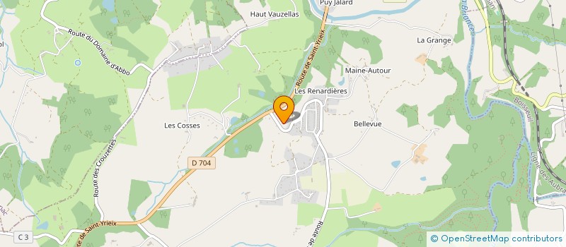 localisation de l'entreprise SOUNDOUS 3  LE VIGEN