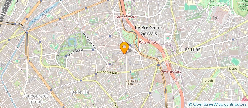 localisation de l'entreprise SOUNDPRODUCTION  PARIS