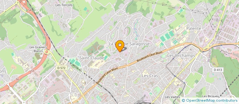 localisation de l'entreprise SOUNDS GOD  BESANCON