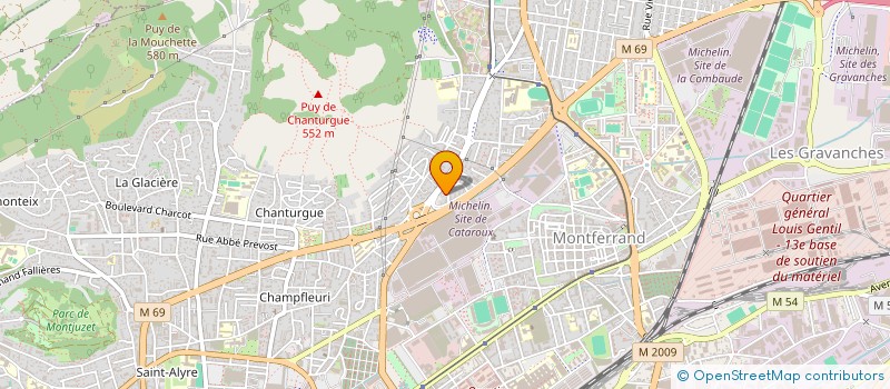 localisation de l'entreprise SOUNDS OF GOSPEL  CLERMONT-FERRAND