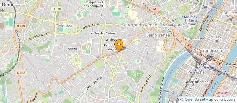 localisation de l'entreprise SOUNDS SO BEAUTIFUL EVENTS à SAINTE-FOY-LES-LYON
