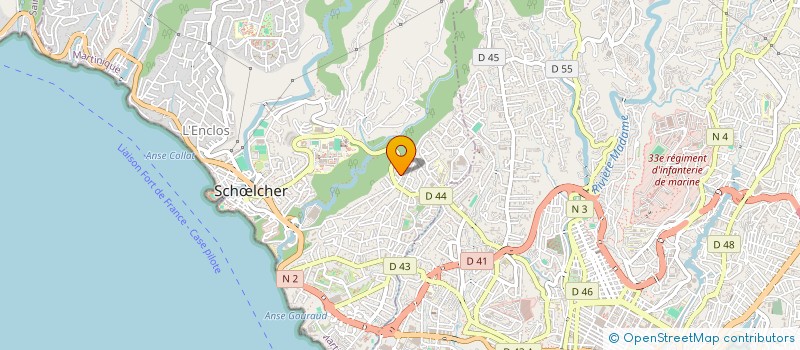 localisation de l'entreprise SOUNDSCREEN à SCHŒLCHER