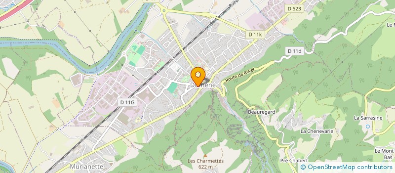 localisation de l'entreprise SOUNDSHINE PRODUCTION  DOMENE