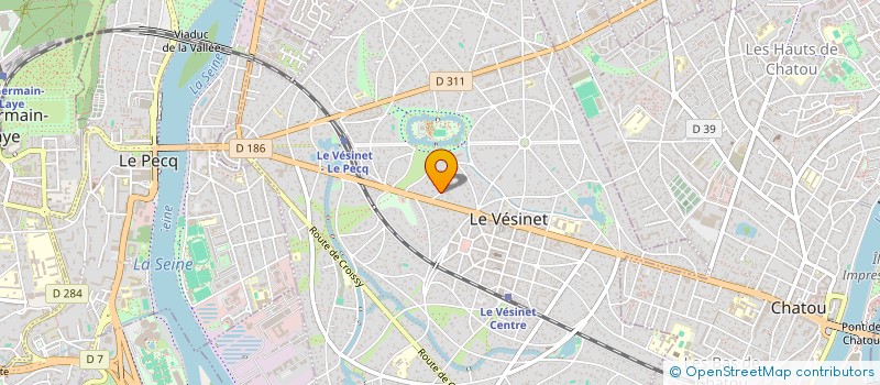 localisation de l'entreprise SOUNDVIEW  LE VESINET