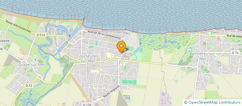 localisation de l'entreprise SOUNDY à COURSEULLES-SUR-MER