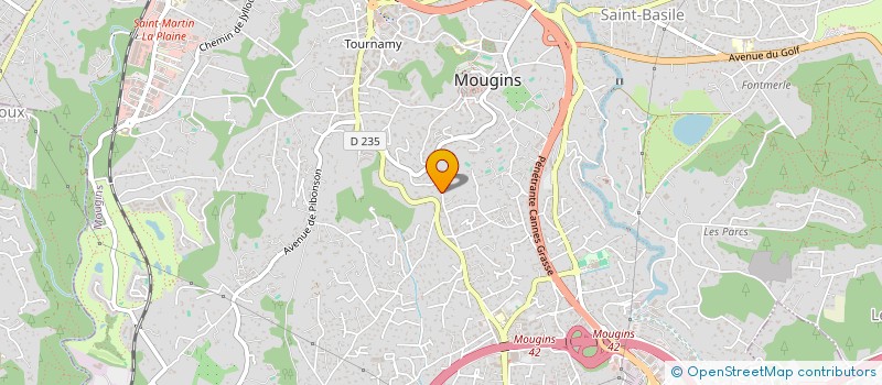 localisation de l'entreprise SOUNIO à MOUGINS