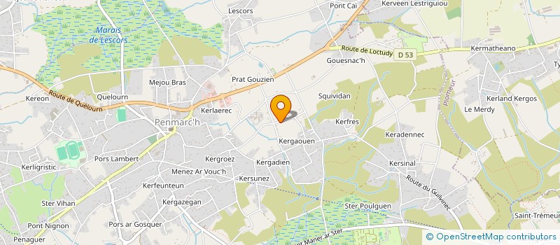 localisation de l'entreprise SOUPIC  PENMARCH