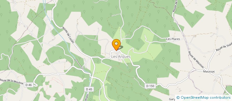 localisation de l'entreprise SOUPIROT  LES ARQUES