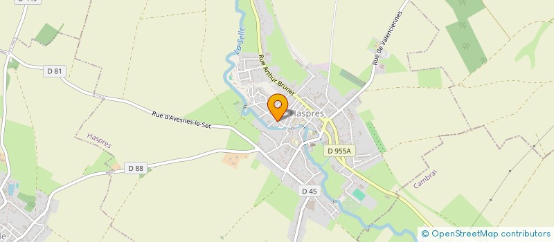 localisation de l'entreprise SOUPLET TOUT EN UN SERVICE  HASPRES