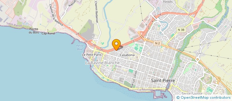 localisation de l'entreprise SOUPRAYEN à SAINT-PIERRE