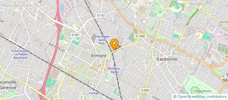 localisation de l'entreprise SOUQOUS à ERMONT