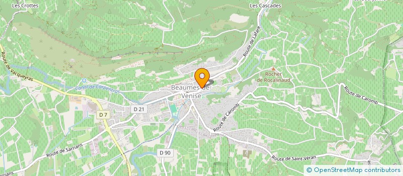 localisation de l'entreprise SOUQUE  BEAUMES-DE-VENISE