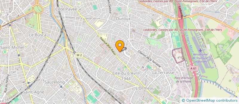 localisation de l'entreprise SOUQUE FX IMMO à TOULOUSE