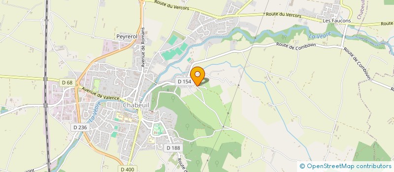 localisation de l'entreprise SOUQUET PG à CHABEUIL