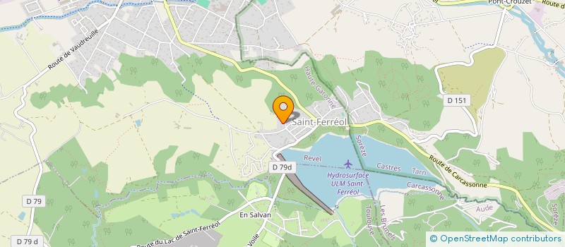 localisation de l'entreprise SOUR CLUB  REVEL