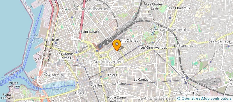 localisation de l'entreprise SOUR PASTIS à MARSEILLE