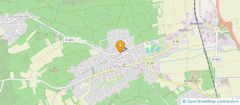 localisation de l'entreprise SOURCE D'HARMONIE à ROSHEIM