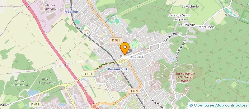 localisation de l'entreprise SOURCE DE BEAUTE à BESSANCOURT