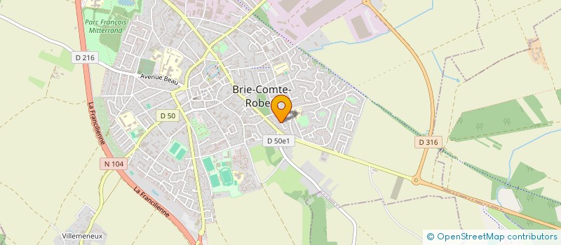 localisation de l'entreprise SOURCE DE CONFORT à BRIE COMTE ROBERT
