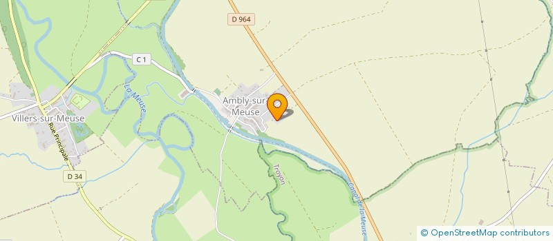 localisation de l'entreprise SOURCE DE LA DIEUE  AMBLY-SUR-MEUSE