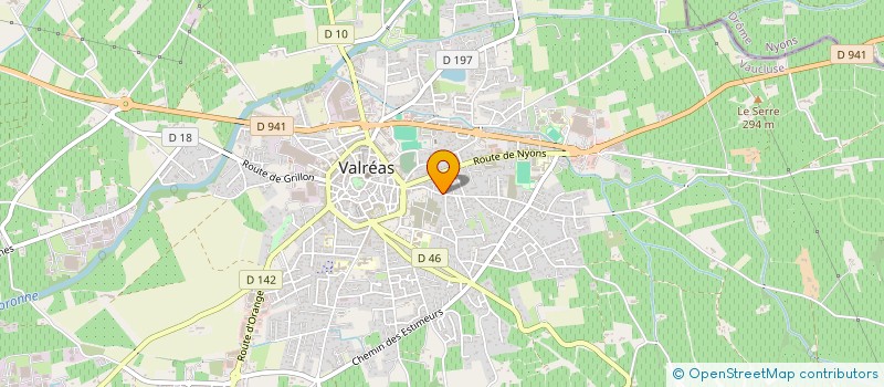 localisation de l'entreprise SOURCE DE VIE à VALREAS