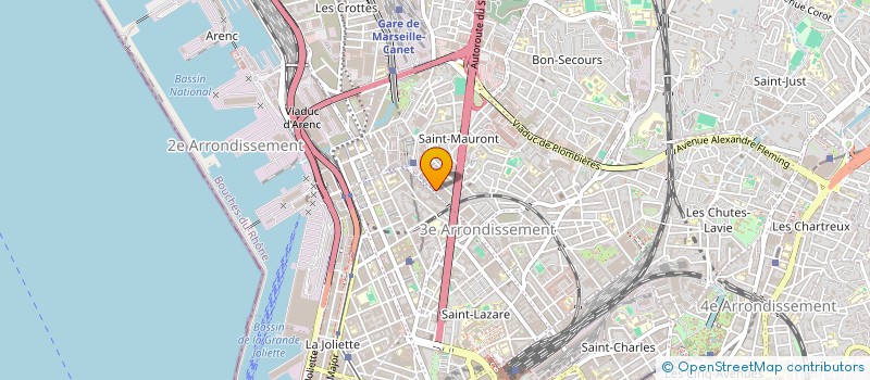 localisation de l'entreprise SOURCE DES SENS à MARSEILLE 15