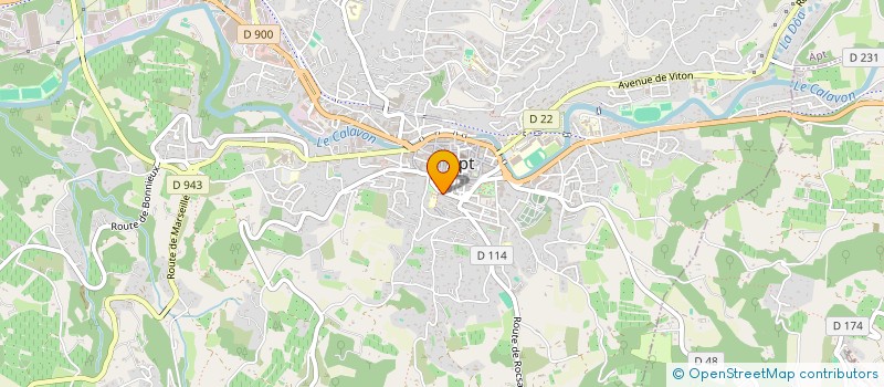 localisation de l'entreprise SOURCE ET RESSOURCES KRIM KLIM à APT