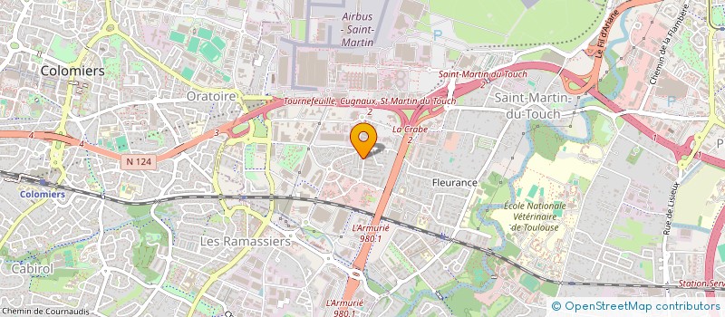 localisation de l'entreprise SOURCE-INFO ET INVESTIGATION à TOULOUSE