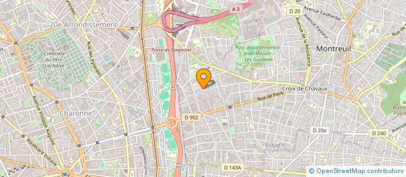 localisation de l'entreprise SOURCE INTERACTIVE à MONTREUIL