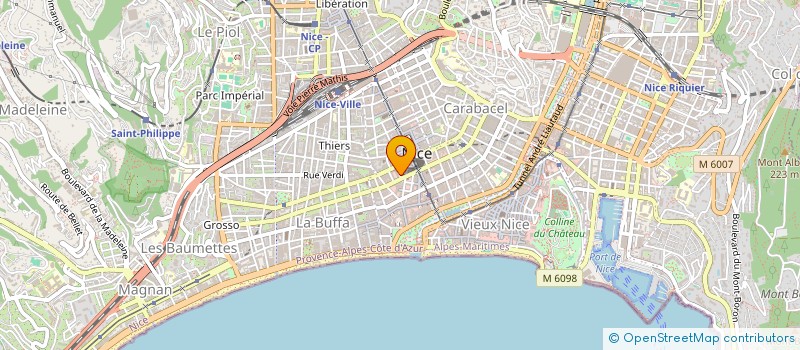 localisation de l'entreprise SOURCE INVEST  NICE