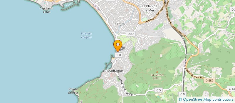 localisation de l'entreprise SOURCE LIBRE à SAINT-CYR-SUR-MER