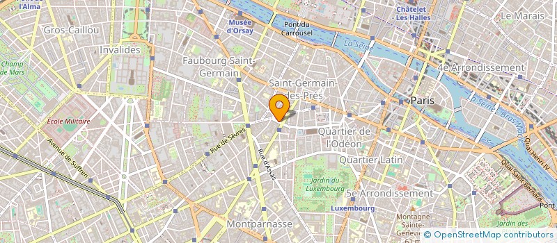 localisation de l'entreprise SOURCE OF LOVE  PARIS