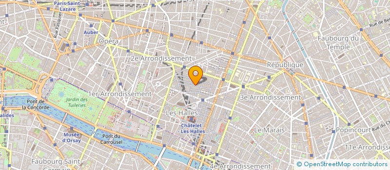 localisation de l'entreprise SOURCE PARISIENNE à PARIS